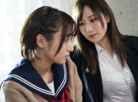 【吉良りん 川上ゆう】JK制服を着た潜入捜査官がレズビアンプレイ！貝合せで終わらない興奮体験