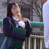 【素人ナンパ×膣内ザーメン発射】卒後式直後の清楚系お嬢様JKをナンパして素股チャレンジ→ヌルっと挿入し激ピストンで中出しｗｗｗ