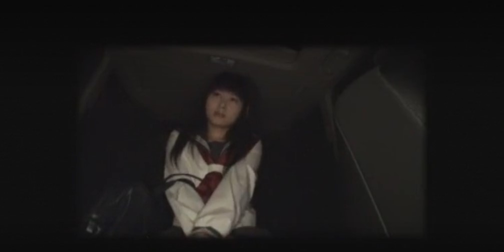 【歩道拉致】「学生の背後に怪しい陰が…」車内で大人しい怯えるセーラープリ尻女学生美女が無理ヤル犯され絶望レクイレム強制性交