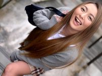 ＜黒ギャル×女子校生＞巨乳なGAL JKをナンパ連れ込み！媚薬オイルマッサージで発情した可愛いにデカチン突き刺しキメセク調教♡