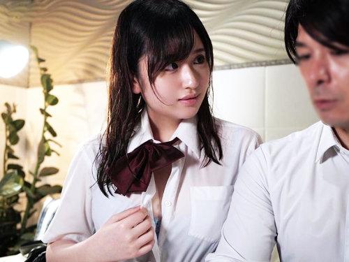 【JK放課後ラブホ】あたしのおっぱいで興奮しちゃうの？濡れブラウスの色白たわわなおっぱいに理性崩壊！教え子マ〇コを蹂躙しまくる神スケベ