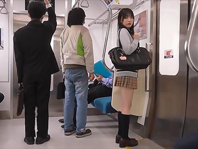 〖ちかん×女子学生〗バチクソ可愛い女子学生さんちかん師にマンコ刺激され絶頂忘れられずに肉棒挿入でパコｗｗｗ