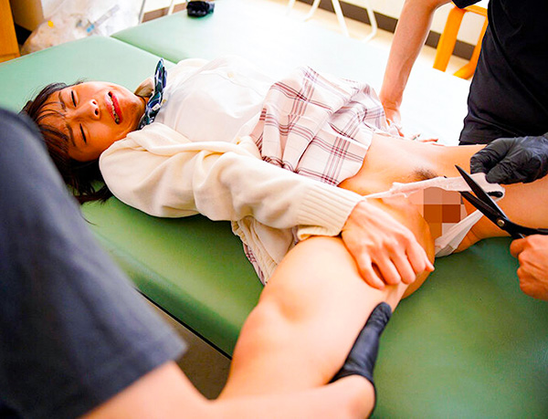 ＜鬼畜女子校生輪姦＞「ほんとに嫌！やめてぇぇぇぇぇ！」彼氏持ち女子校生が変態強姦魔に囲まれて成すすべなく生ズボ輪姦される！