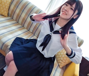 【JK女子学生パイパン】似合いすぎるセーラー服姿でムラつかせ濃密交尾でアヘついちゃう可愛い