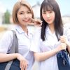 ＜女子校生＞色白清楚な黒髪女子校生…幼いデカぱいなえろギャルが発情期120％の乱痴気スワップ！友達同士の禁断NTRで脅威の処女喪失