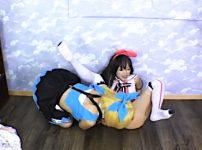 ミライアカリにレズられるキズナアイｗコスプレ少女たちのえっちすぎる絡み合い！！！