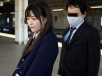 【女子高生痴〇】息遣いが荒くなりドエロおじの生入れプレイに悶え膣内ザーメン発射される女の子