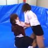 『OL vs 女学生』ローションプールでキャットファイト！ヌルネチョになって脱がし合う激エロフェチバトル！