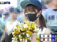 N○Kのカメラに抜かれた可愛いの交尾がネット流出！野球部男子との濃厚ベロちゅーで発情し騎乗位生パコ♡