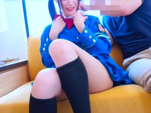【着スケベ】ホントに脱がされちゃうの･･･？！絶対領域しか勝たんｗｗｗ過去イチ天然少女が個人撮影会でやられちゃっても笑顔！