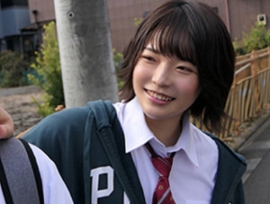 【娘校生ショートカット】柔らかいお乳を揺さぶりながら避妊せず抱かれ孕ませられる可愛い娘