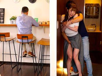 ＜声我慢＞見つかったら不味い状況でこっそりAV撮影！敏感マ〇コを責められてガクガク震わせながらサイレントアクメ！＜企画＞