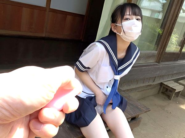 ＜近親相姦＞変態義父に犯されるえろ制服可愛い娘！野外調教で肉奴隷にした屈辱のえろ貧乳なお淑やかJKを羞恥な電マ凌辱で強姦輪姦