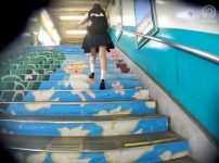 【涼森れむ】性暴力の被害者は地味メガネJK（JC?）！盗撮パンチラ追跡レイプ！後日にえろ覚醒で反撃のS女エッチ！