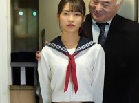＜娘校生＞”娘”に援交させ借金返済…えろ貧乳女子高生を中年おじさんに販売し羞恥な中出し交尾…悪魔の肉便器調教で屈辱の痙攣！